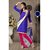 Riti Riwaz Purple Designer Dress Material With Dupatta