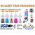 Bullet Car Charger Aluminium Metal Dual USB 2.1A Adapter For Mobile