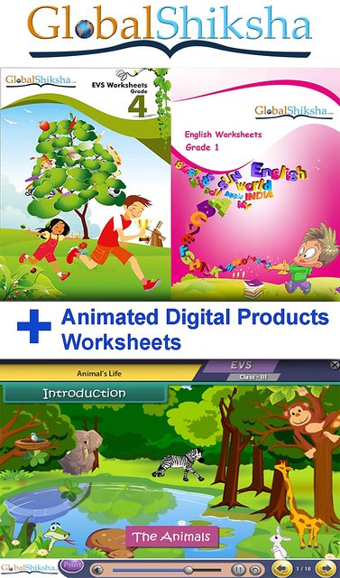 combo offer for ukg animated videos general knowledge rhymes and worksheets maths environmental science evs english in india shopclues online