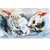 Real Looking Oil Painting Cat Kitten