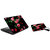meSleep Pink Roses Laptop Skin And Mouse Pad