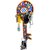 Decorative Handmade Key stand - Colourful Meenakari