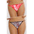 Clovia Set Of 2-Mesh Brief in Red and Black