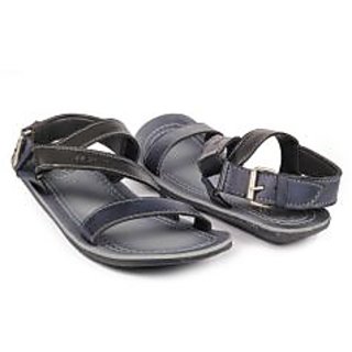 Lee Grain Casual Blue Black Sandal