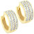 Supershine Gold Plated Hoop earrings imitation jewelry 10686G