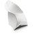 Flux chair - Pure white