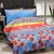 welhouse india Polycotton Circle Design Double Bed Sheet  Two Pillow Cover