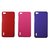Fcs Rubberised Hard Back Case Cover For Huawei Honor 6  In Matte Finish-Combo Of 3
