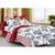 Story@Home White 100% Cotton Spark 200 Thread Count Single Bedsheet-SP1208  (Set of 1)