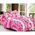 Story@Home Multicolor 100% Cotton Candy 1 Double Bedsheet-CN1246