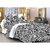 Story@Home Blue 100% Cotton Magic 1 Double Bedsheet-MG1443