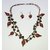 New Feshionable Beautiful Necklaces And Earrings Designer Tringle Beads