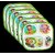 Set Of 6 Pcs Trendy Square Kids Section Plate