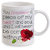 Gifts By Meeta Flower Print Valentine Mug