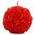 Gifts By Meeta Red Flower Valentine Candle