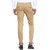 Men's Khaki Regular Fit Casual Trousers