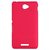 FCS Rubberised Hard Back Case Cover For Sony Xperia E4 In Matte Finish-Pink