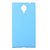 FCS Rubberised Hard Back Case Cover For Gionee Elife E7 In Matte Finish.-Sky Blue