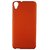 FCS Rubberised Hard Back Case Cover For Htc Desire 820 In Matte Finish - Orange1