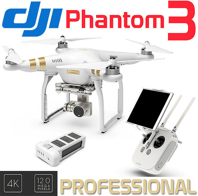 New DJI Phantom 3 Professional Drone 4K Camera 2015MODEL 2KM Range