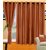 Z Decor Polyester Set of 2 Door Curtain 7 feet (ECTD-0008)