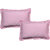 6 color option-JBG Set of 2 Plain Frilled Border Zipper Pillow Covers