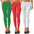 Green-Red-White(Set of 3 color leggings)