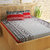 Story@Home 120 TC 100 Cotton Grey Double Bedsheet With 2 Pillow Cover(CN1253)
