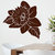 Decor Kafe Black Rose Wall Sticker (30x30 Inch)