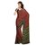 Womantra Women's Crepe Multicolor  Saree