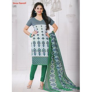 unstitched churidar material