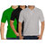Combo of Blue Green Grey JONNIE FRESH/ sportzone T-shirt