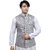 Rajwada Nehru/ Modi Ethnic Jute Jacket For Men (JK09920Y44)