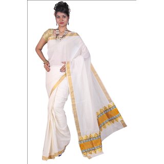 kasavu saree flipkart