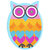 Blue OWL nail filer emery boards nail and personal care