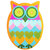 Orange OWL nail filer emery boards nail and personal care