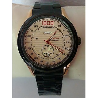 Vimora Luxury Brand Casual Men Wrist Watch Full Steel