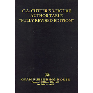                       C.A. Cutter                                              