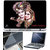 Finearts Laptop Skin 15.6 Inch With Key Guard & Screen Protector - Radha Krishna