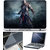 Finearts Laptop Skin 15.6 Inch With Key Guard & Screen Protector - Assasin Hammer