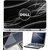 Finearts Laptop Skin Dell White Rays With Screen Guard And Key Protector - Size 15.6 Inch