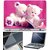 Finearts Laptop Skin Reading Teddy With Screen Guard And Key Protector - Size 15.6 Inch