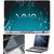 Finearts Laptop Skin 15.6 Inch With Key Guard & Screen Protector - Vaio Blue Floral