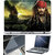Finearts Laptop Skin 15.6 Inch With Key Guard & Screen Protector - Captain Jack Sparrow