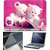Finearts Laptop Skin 15.6 Inch With Key Guard & Screen Protector - Reading Teddy