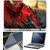 Finearts Laptop Skin 15.6 Inch With Key Guard & Screen Protector - Spiderman Turning Black