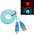 Micro Usb Smiley Led Data Cable