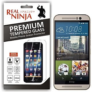 Real Ninja Tempered Glass Screen Protector for HTC M9