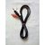 2 RCA Cable  Audio (end points 3.5 mm )