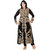 Florence Black Georgette Embroidered Salwar Suit Dress Material (Unstitched)